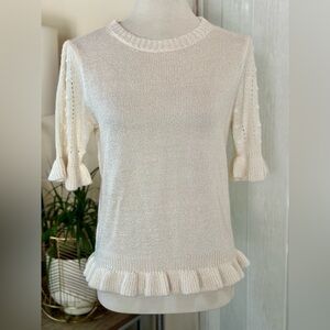 Blu Pepper | Sweaters | Pendulum Short Sleeve Light Weight Sweater